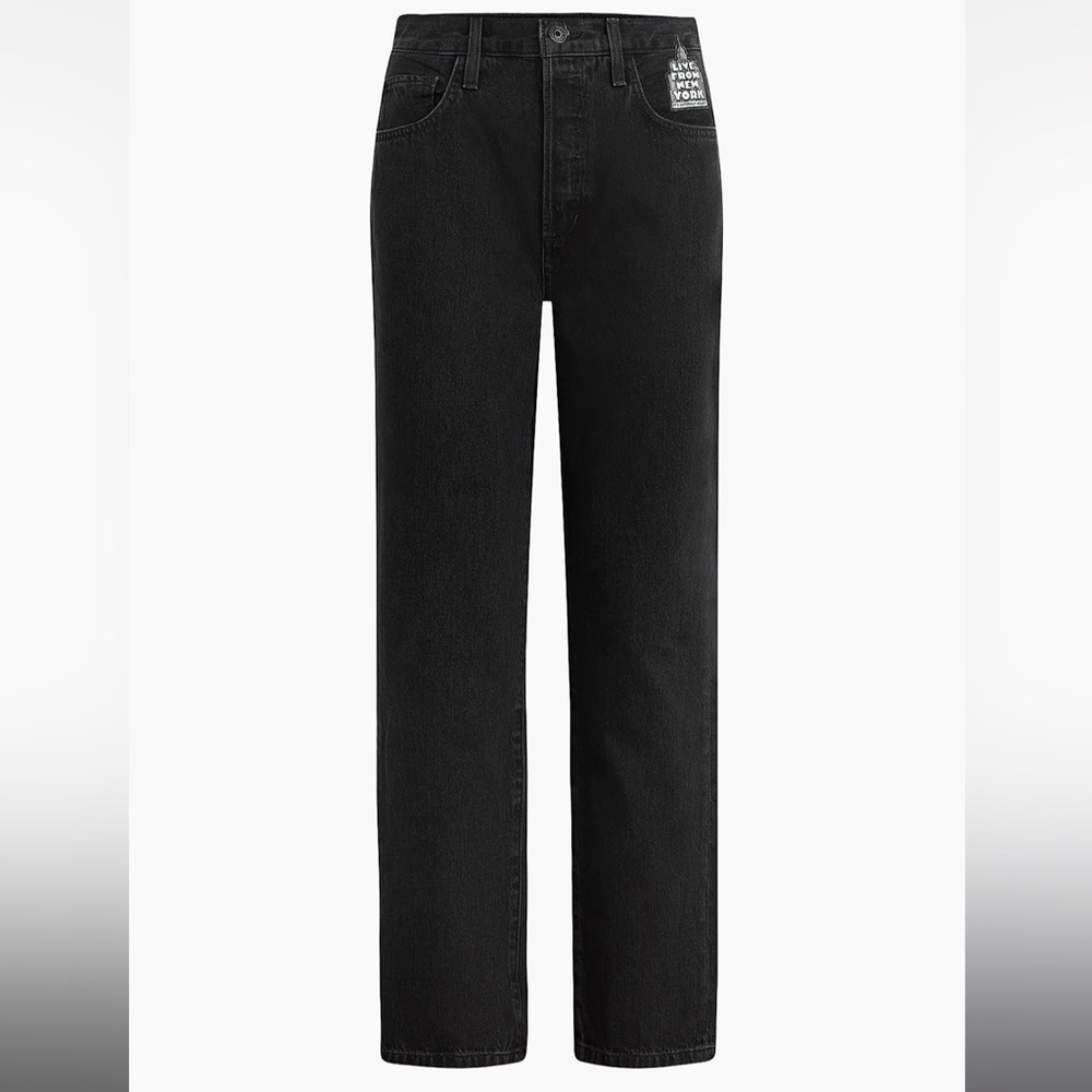 NWT Favorite Daughter Charcoal Jeans